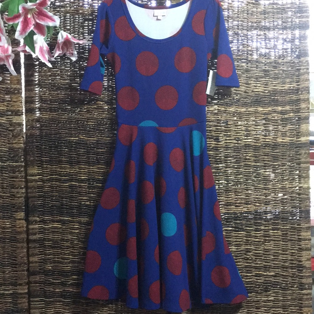 LulaRoe Nicole Dress NWT Size XS